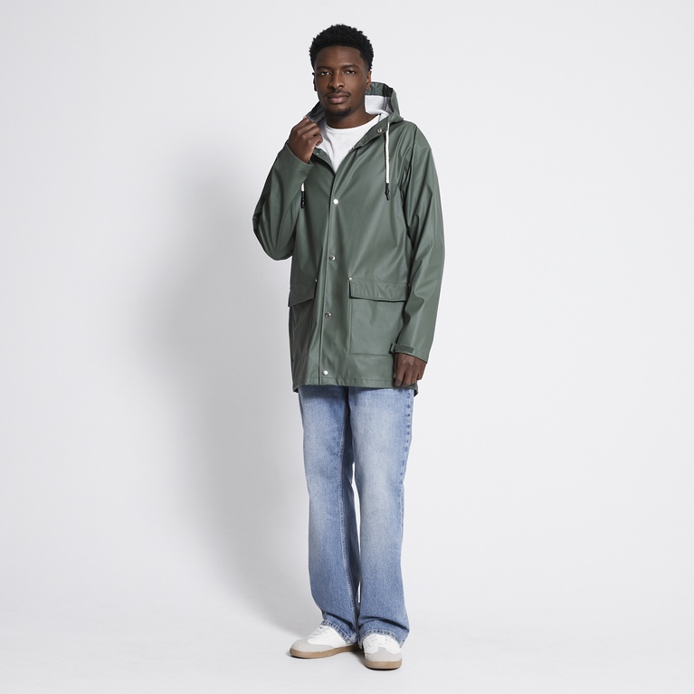 Rain jacket "Borås" Army Green